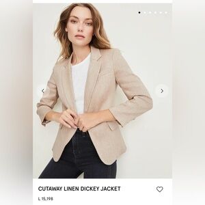 Veronica Beard Cutaway Dickey Jacket, NWT. Size 12.